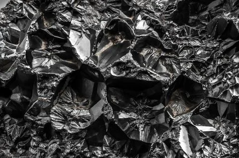 Hematite macro detail Stock Photos