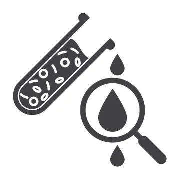 Hematology Vector Icon Stock Illustration