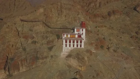 Hemis gompa in Ladakh Stock Footage 130306615