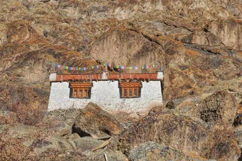 Hemis monastery Foto stock