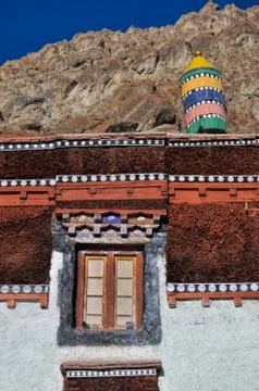 Hemis monastery Foto stock