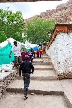 Hemis Monastery Foto stock