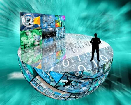 Hemisphere Stockillustratie