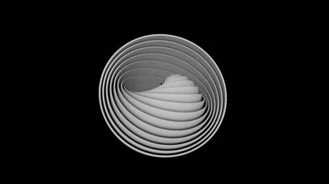 Hemisphere.Seamless loop Stock Footage 46349886