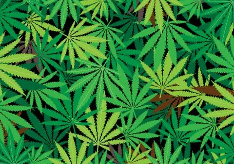 Hemp background Stock Illustration