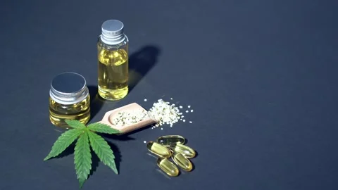Hemp Cannabis marijuana cbd Stock Footage 238936693