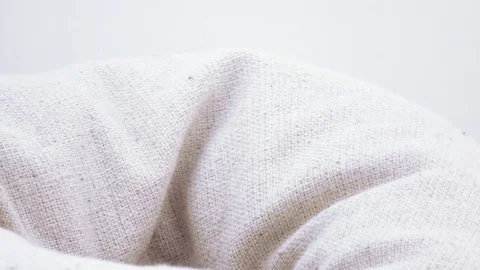 Hemp fabric cushions Stock Footage 74922008