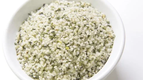 Hemp Hearts Stock Footage 46381411