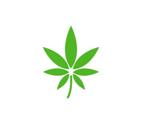 Hemp icon illustrated in vector on white background Stock Illustration