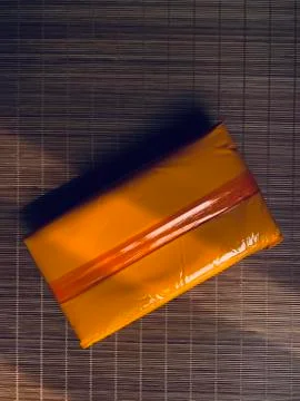 Hemp in package Stock Photos