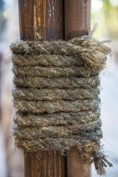 Hemp rope Stock Photos