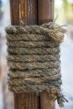 Hemp rope Stock Photos