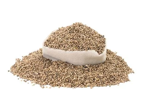 Hemp Seeds Foto stock