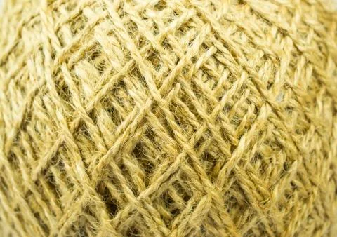 Hemp thread pattern Stock Photos