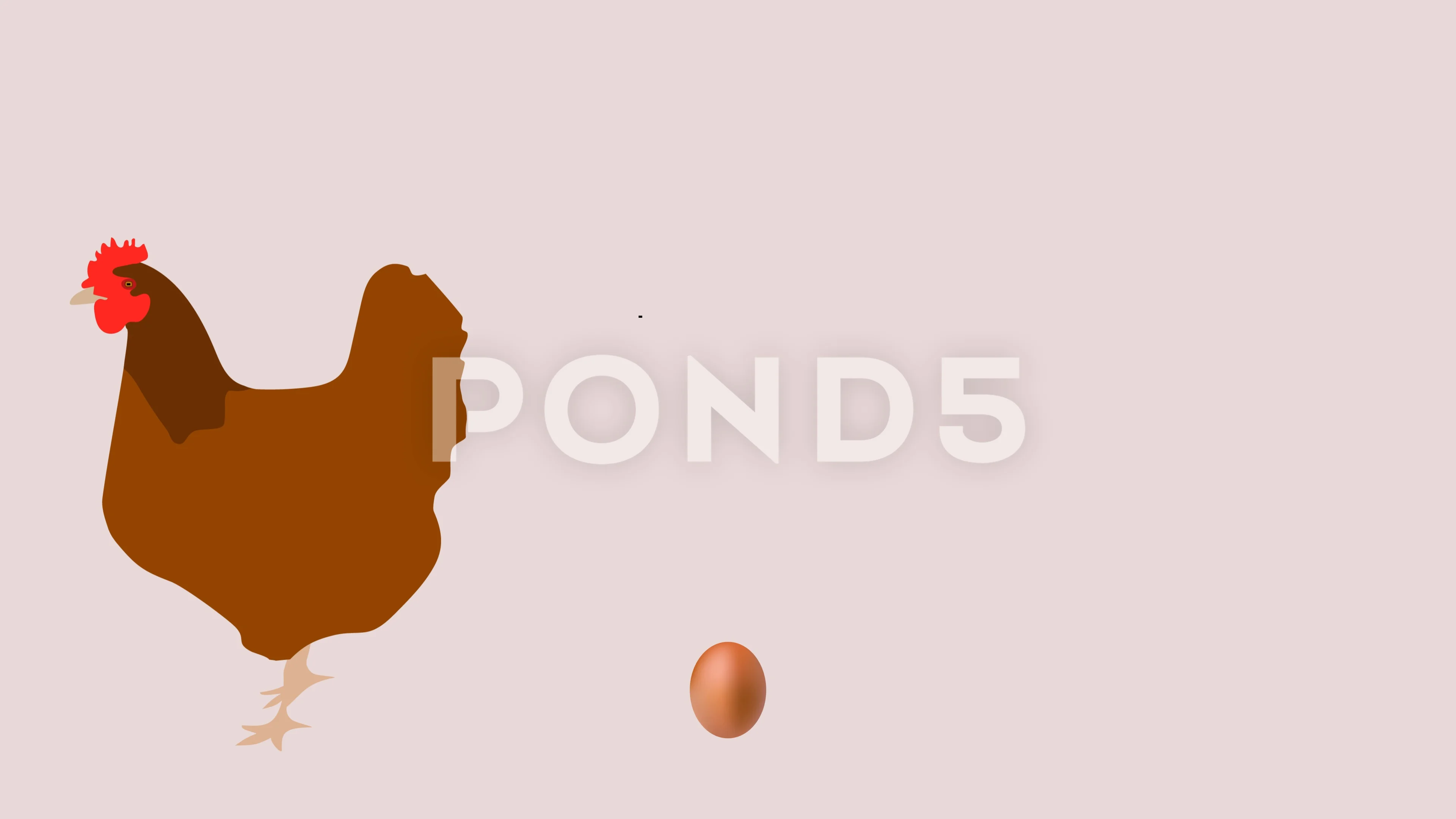 Hen egg Animation Cartoon Chicken Hen la... | Stock Video | Pond5