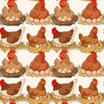 Hen Stock-Illustration