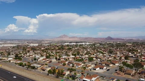 Henderson Nevada Drone Stock Footage 254765129