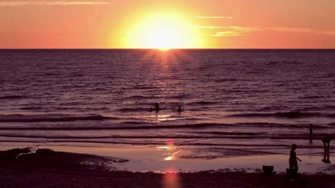 Henley Beach Sunset 스톡 동영상 71162939