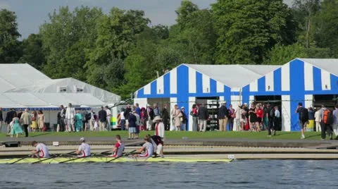 Henley Regatta Stock Footage