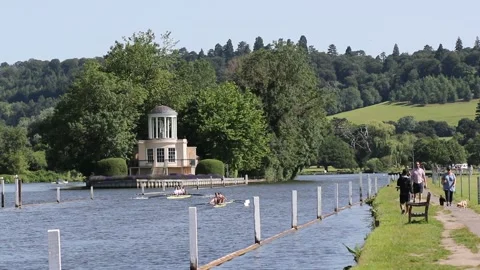 Henley-on-Thames Stock Footage 158565651