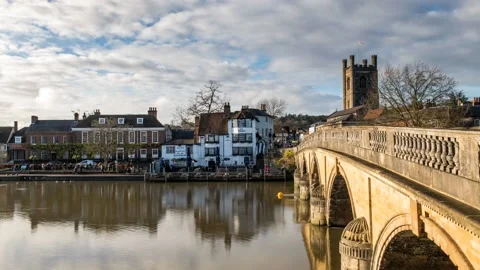 Henley on thames Stock Footage 204844038