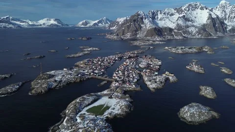 Henningsvær #2 Stock Footage 237834709