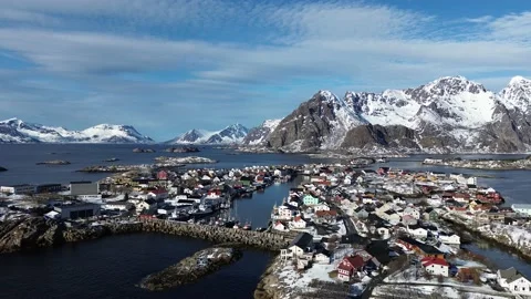 Henningsvær #5 Stock Footage 237834831