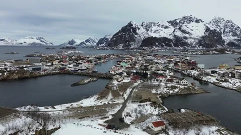 Henningsvær #7 Stock Footage 237834883