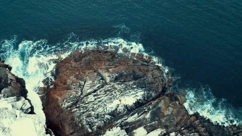Henningsvær coastline Stock Footage 228674297