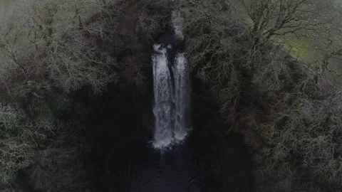 Henrhyd Falls 1 Stock Footage 236489234