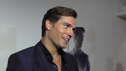 Henry Cavill attending UK premiere of Stock Video Pond5