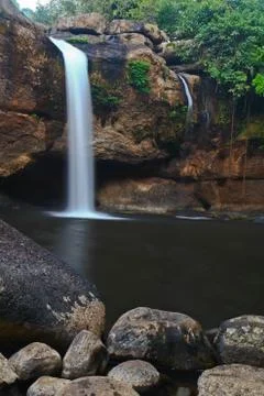 Heo Suwat waterfall Stock Photos