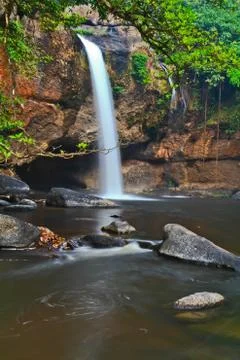 Heo Suwat waterfall Stock Photos
