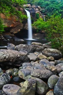 Heo Suwat waterfall Stock Photos