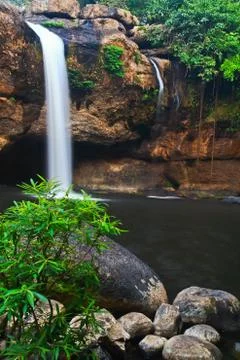 Heo Suwat waterfall Stock Photos