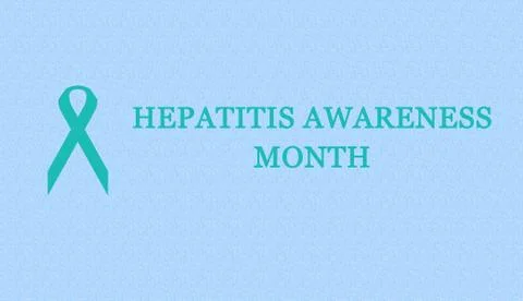 Hepatitis Awareness Month Stock Illustration