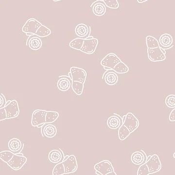 Hepatitis B line seamless pattern 库存插图