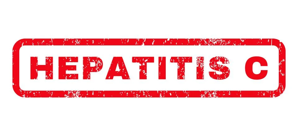 Hepatitis C Rubber Stamp Stock Illustration
