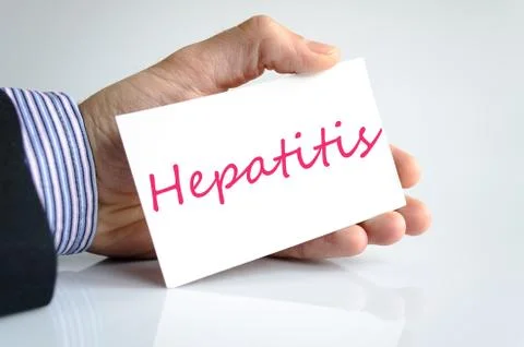 Hepatitis Concept Foto stock