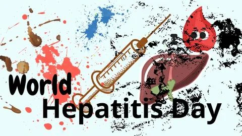 Hepatitis Day (6) Illustrazione stock