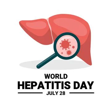 Hepatitis day 스톡 일러스트