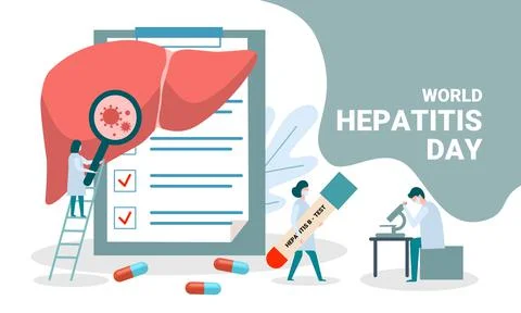 Hepatitis 스톡 일러스트