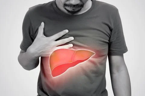 Hepatitis. Stock Photos