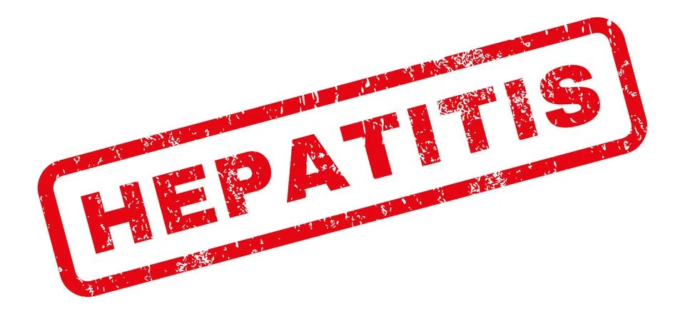 Hepatitis Rubber Stamp Stock Illustration