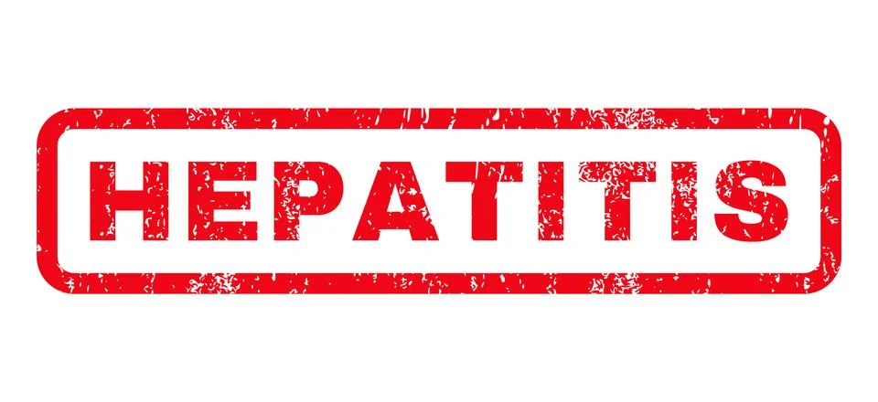 Hepatitis Rubber Stamp Stock Illustration