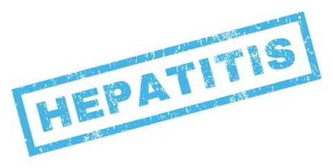 Hepatitis Rubber Stamp Stock Illustration