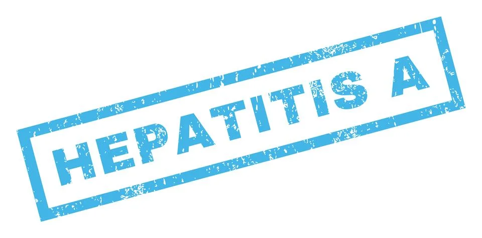 Hepatitis a Rubber Stamp Stock Illustration