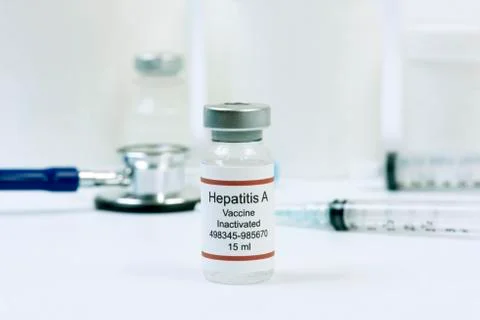 Hepatitis a vaccine Stock Photos