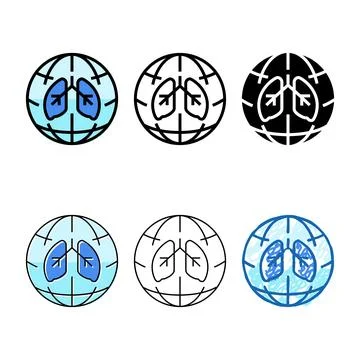 Hepatitis world day color forms icon vector Stock Illustration