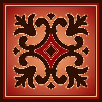 Heraldic element Stock Illustration